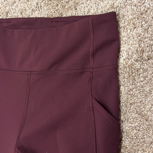 Lululemon Invigorate High Rise Tight Legging 25” with Pockets Cassis - Picture 2 of 6